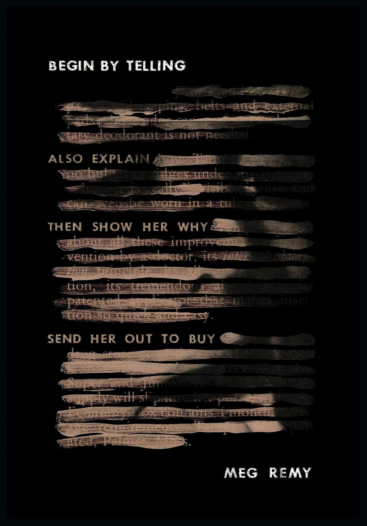 Begin by Telling by Meg Remy