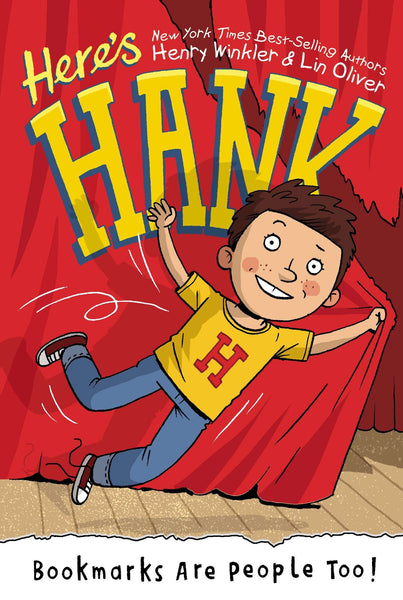 Bookmarks Are People Too! #1 (Here's Hank #1) by Henry Winkler, Lin Oliver, Scott Garrett