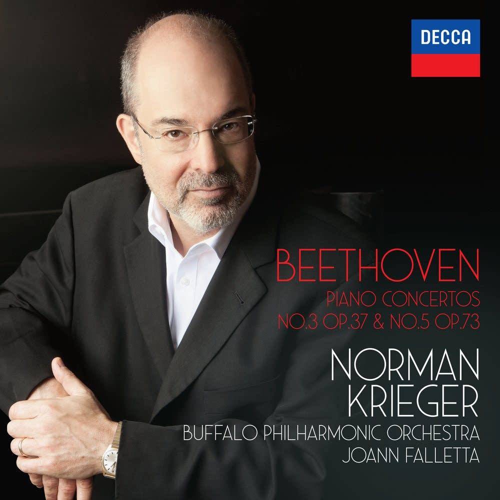 Beethoven: Piano Concertos No. 3 & No. 5 by Norman Krieger, JoAnn Falletta & the Buffalo Philharmonic Orchestra (Decca)