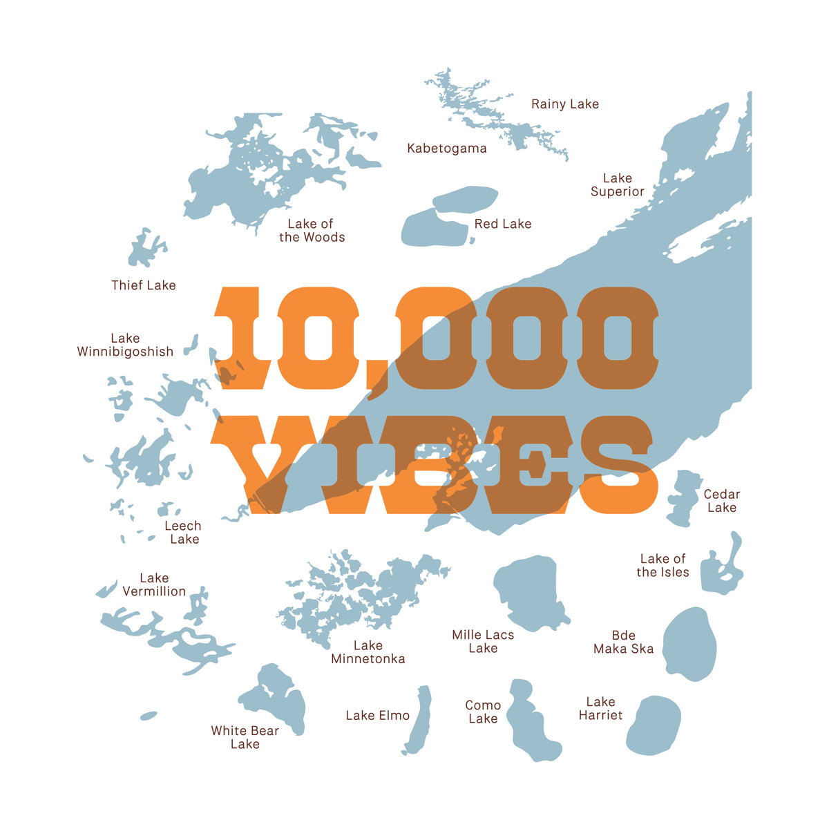 10,000 Vibes Tote Bag