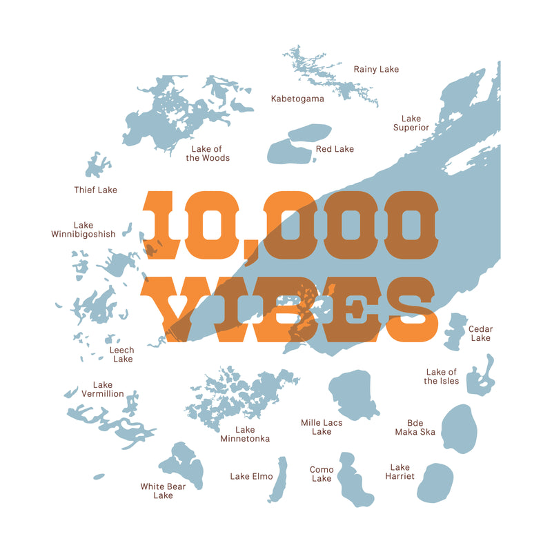 10,000 Vibes Tote Bag