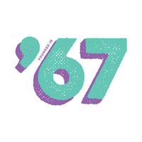 '67 Green and Purple Tote Bag