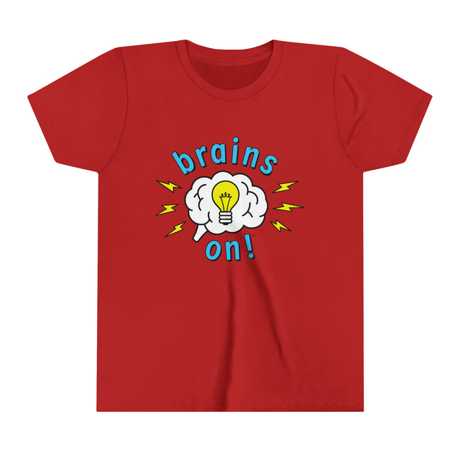 Brains On! Youth Short Sleeve Tee