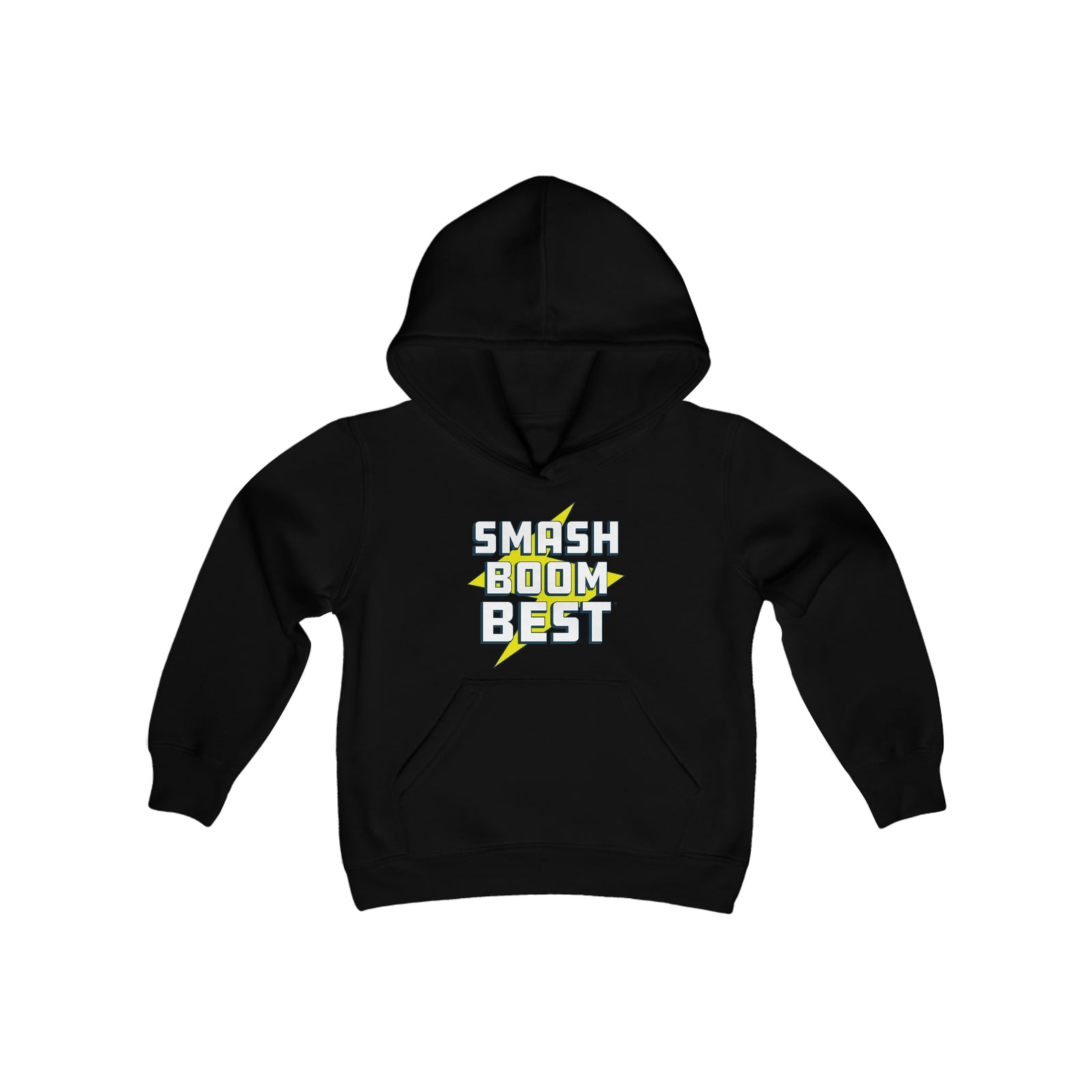 Smash Boom Best Youth Heavy Blend Hooded Sweatshirt