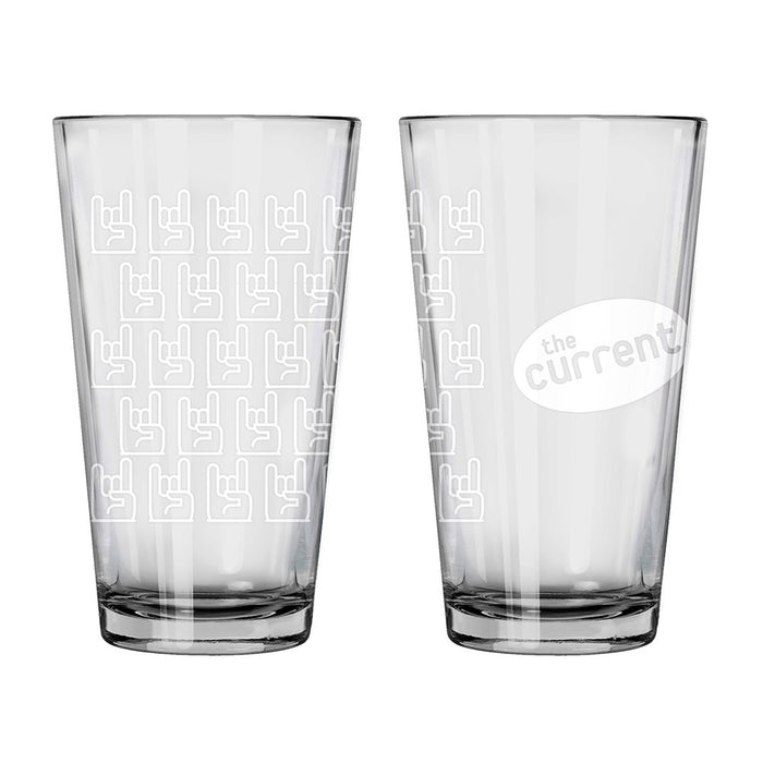 The Current Pint Glass
