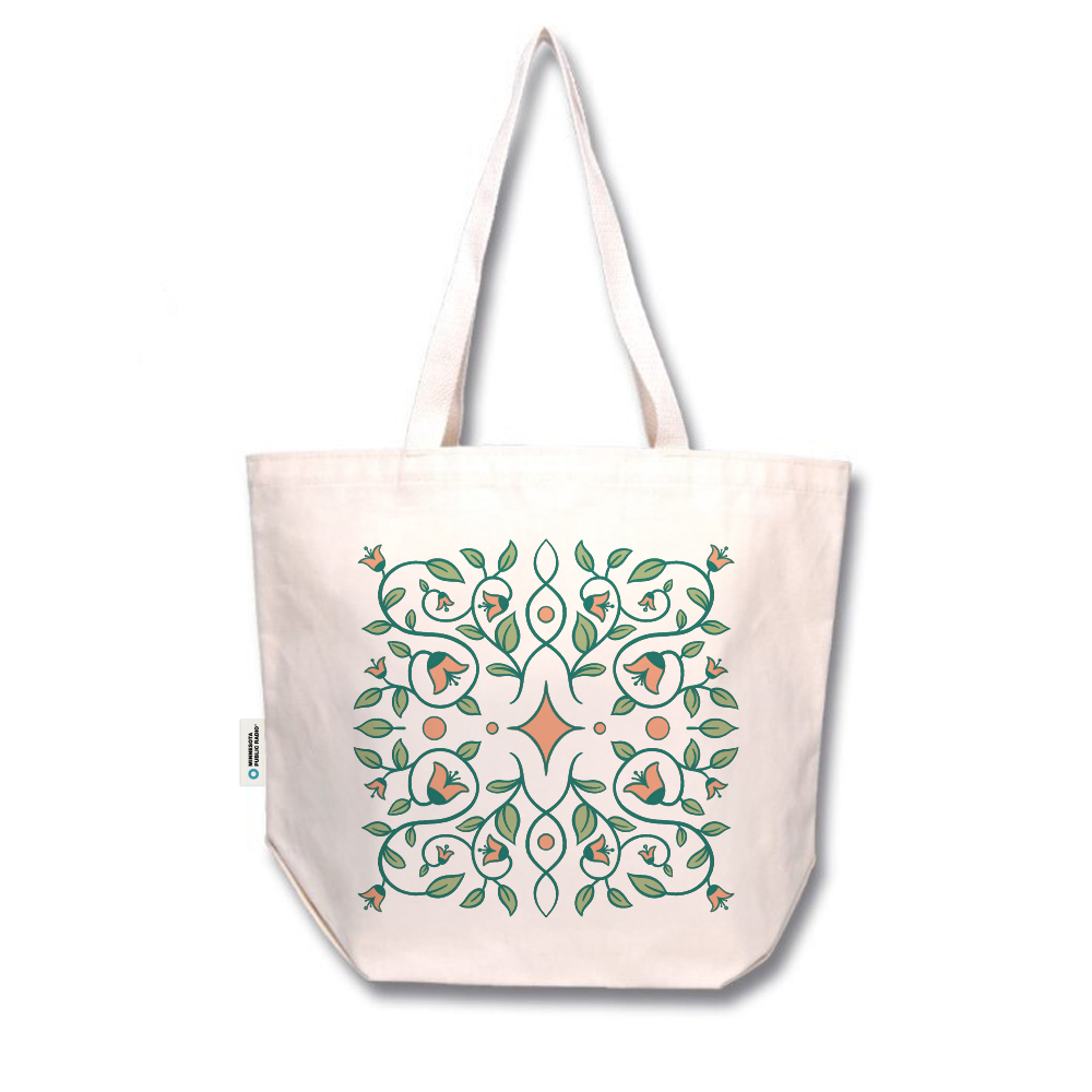 Fleurs Tote Bag