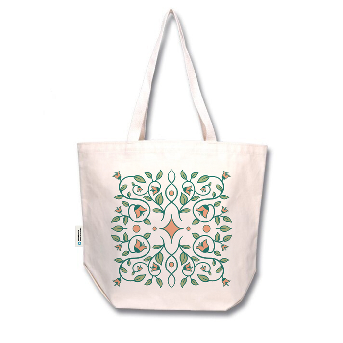 Fleurs Tote Bag