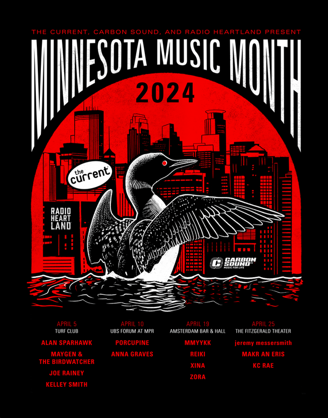 Minnesota Music Month Tour Poster