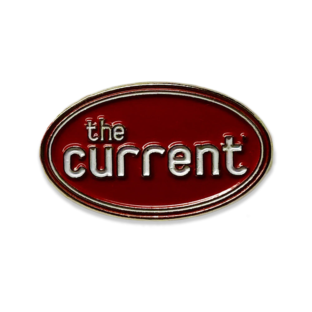 The Current Enamel Pin