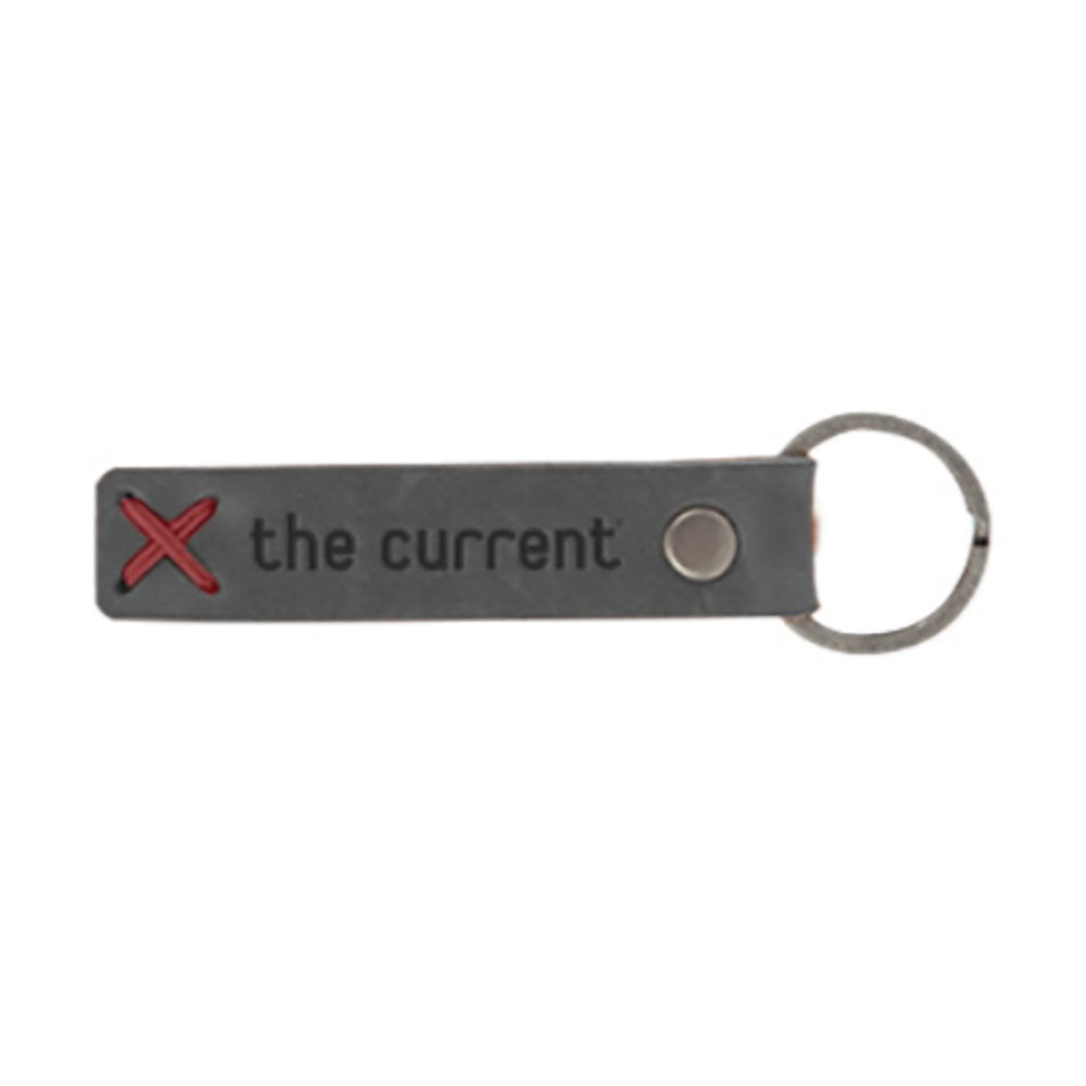The Current Leather Key Fob