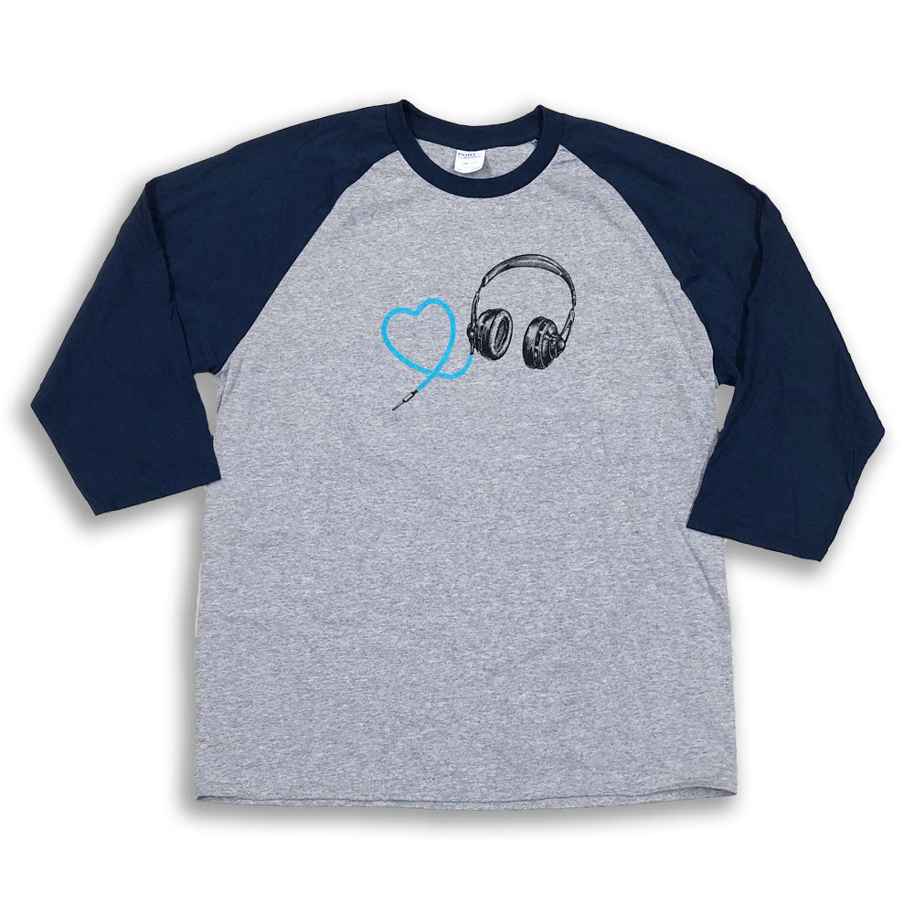 MPR Headphones Baseball Tee