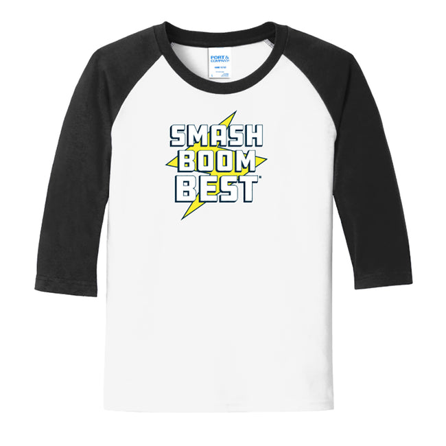 Smash Boom Best Youth Baseball T-Shirt